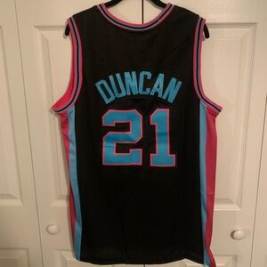 Mens Spurs Tim Duncan Jersey